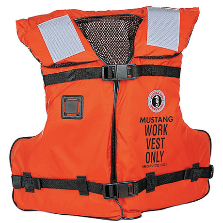 Mustang Survival Qualifies for Free Shipping Mustang Type III/V Work Vest Orange #MV3192-2-0-16