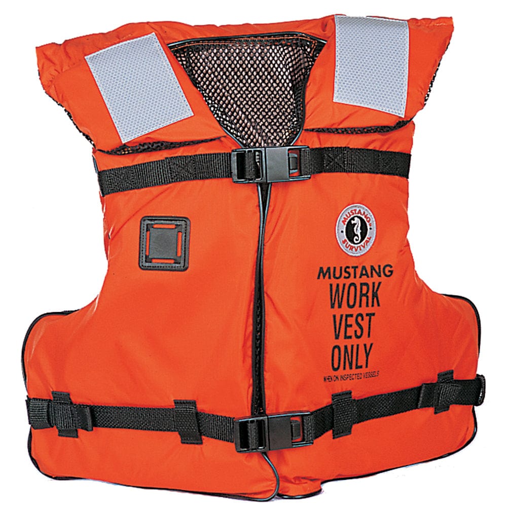 Mustang Survival Qualifies for Free Shipping Mustang Type III/V Work Vest Orange #MV3192-2-0-16