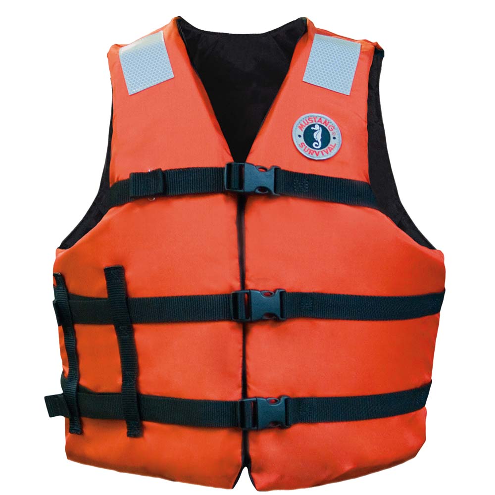 Mustang Survival Qualifies for Free Shipping Mustang Universal Fit Flotation Vest Orange #MV3104T1-2-0-216