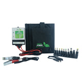 Nature Power Qualifies for Free Shipping Nature Power 18w Folding Solar Panel with 8a Charge Controller #55020