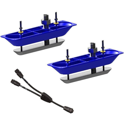 Navico Structurescan HD SS Thru-Hull Pair with Y-Cable #000-11460-001