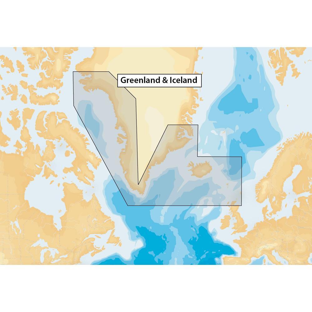 Navionics Qualifies for Free Shipping Navionics 20xg Greenland & Iceland Nav+ MSD Format #MSD/NAV+20XG/ROW