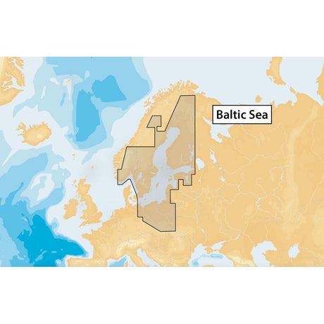 Navionics Qualifies for Free Shipping Navionics 44xg Baltic Sea Nav+ MSD Format #MSD/NAV+44XG/ROW