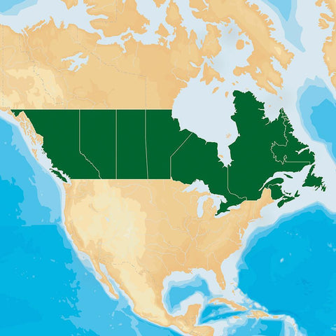Navionics HotMaps Platinum Lake Maps Canada on SD/MicroSD #MSD/HMPT-C6