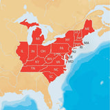 Navionics Qualifies for Free Shipping Navionics HotMaps Platinum Lake Maps East on SD/MicroSD #MSD/HMPT-E6