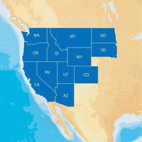 Navionics Qualifies for Free Shipping Navionics HotMaps Platinum Lake Maps West on SD/MicroSD #MSD/HMPT-W6
