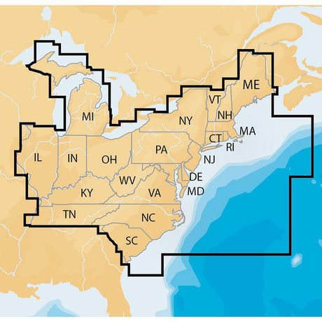 Navionics Qualifies for Free Shipping Navionics Navionics+ Reg East MSD Format Preloaded #MSD/NAV+EA