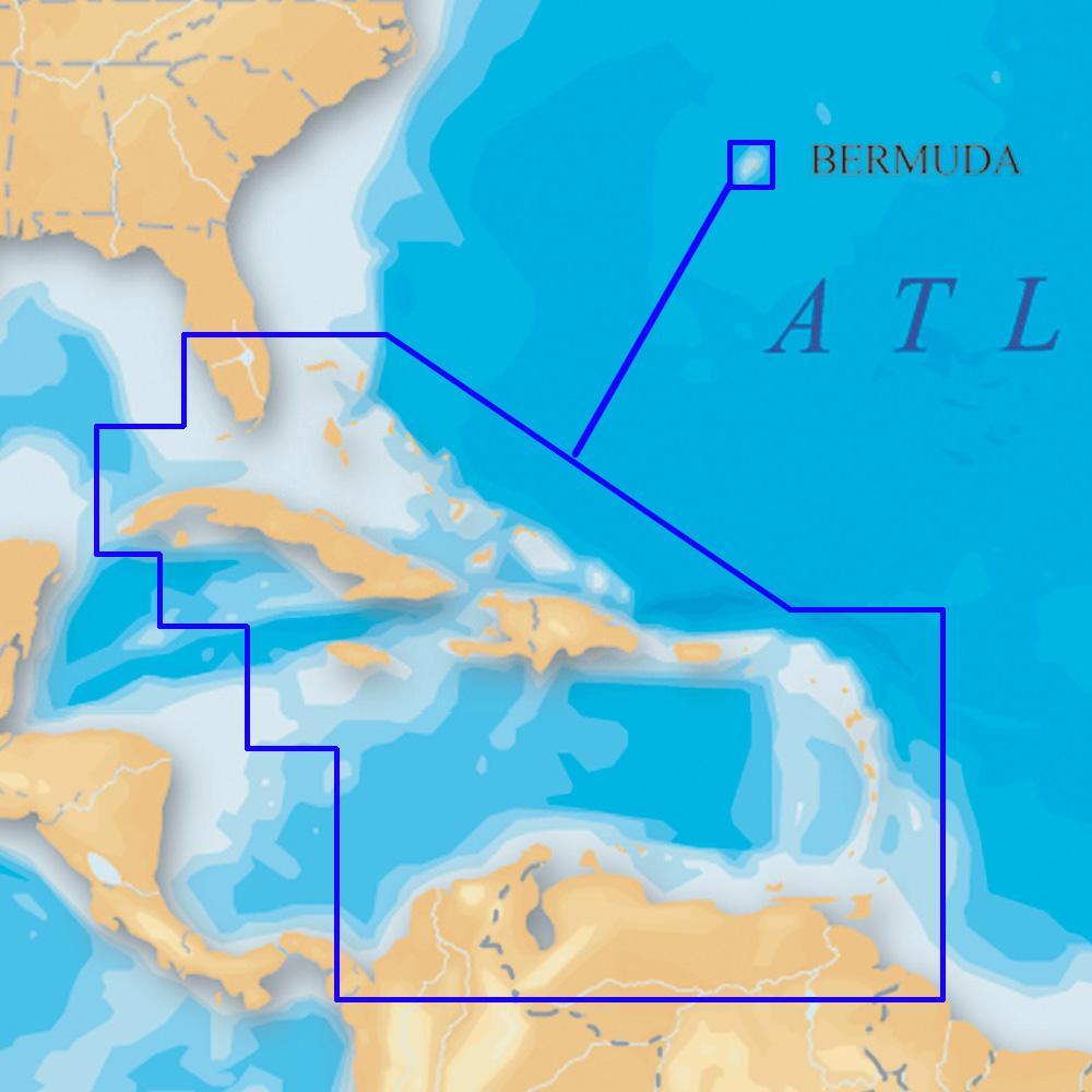 Navionics Qualifies for Free Shipping Navionics Platinum Caribbean on SD/MicroSD #MSD/908P-2