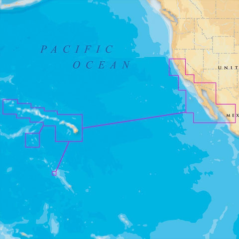Navionics Qualifies for Free Shipping Navionics Platinum Plus Hawaii California South to Baja #MSD/644P+