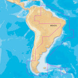 Navionics Qualifies for Free Shipping Navionics Platinum South America East on SD/MicroSD #MSD/909P-2