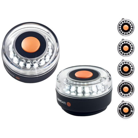 Navisafe Navilight All-White 5-Mode 360-Degree 2nm with Magnet #001-1