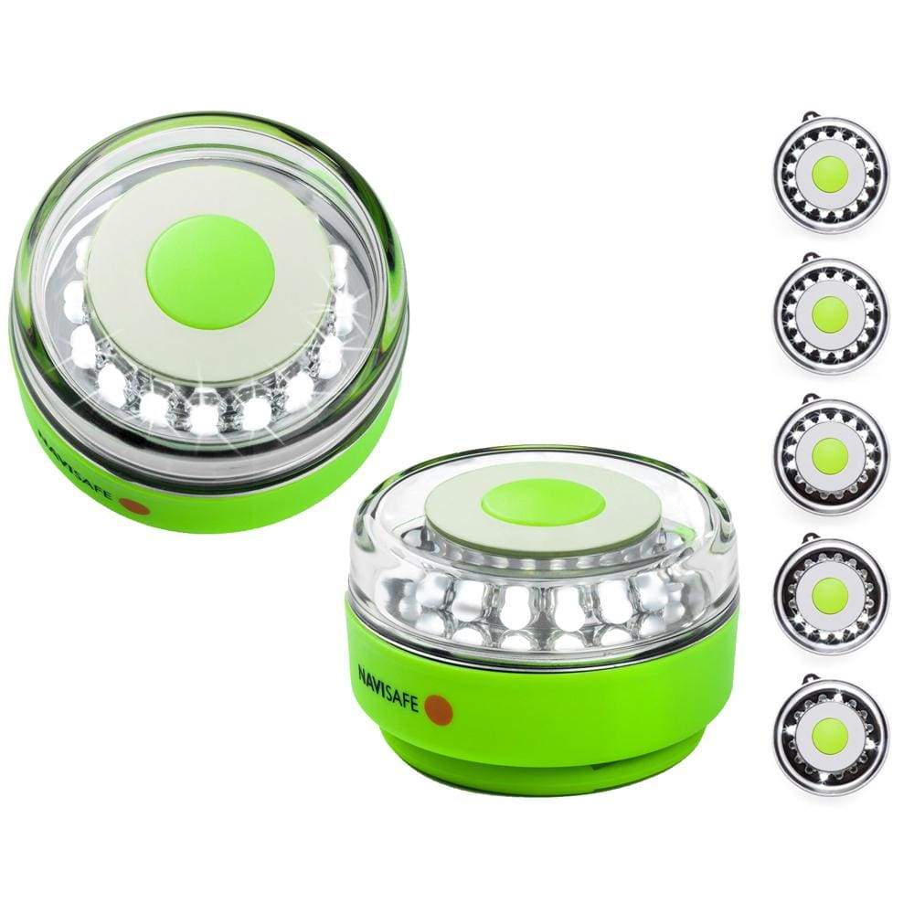 Navisafe Qualifies for Free Shipping Navisafe Navilight All-White 5-Mode 360 Rescue 2nm with Green #010-1
