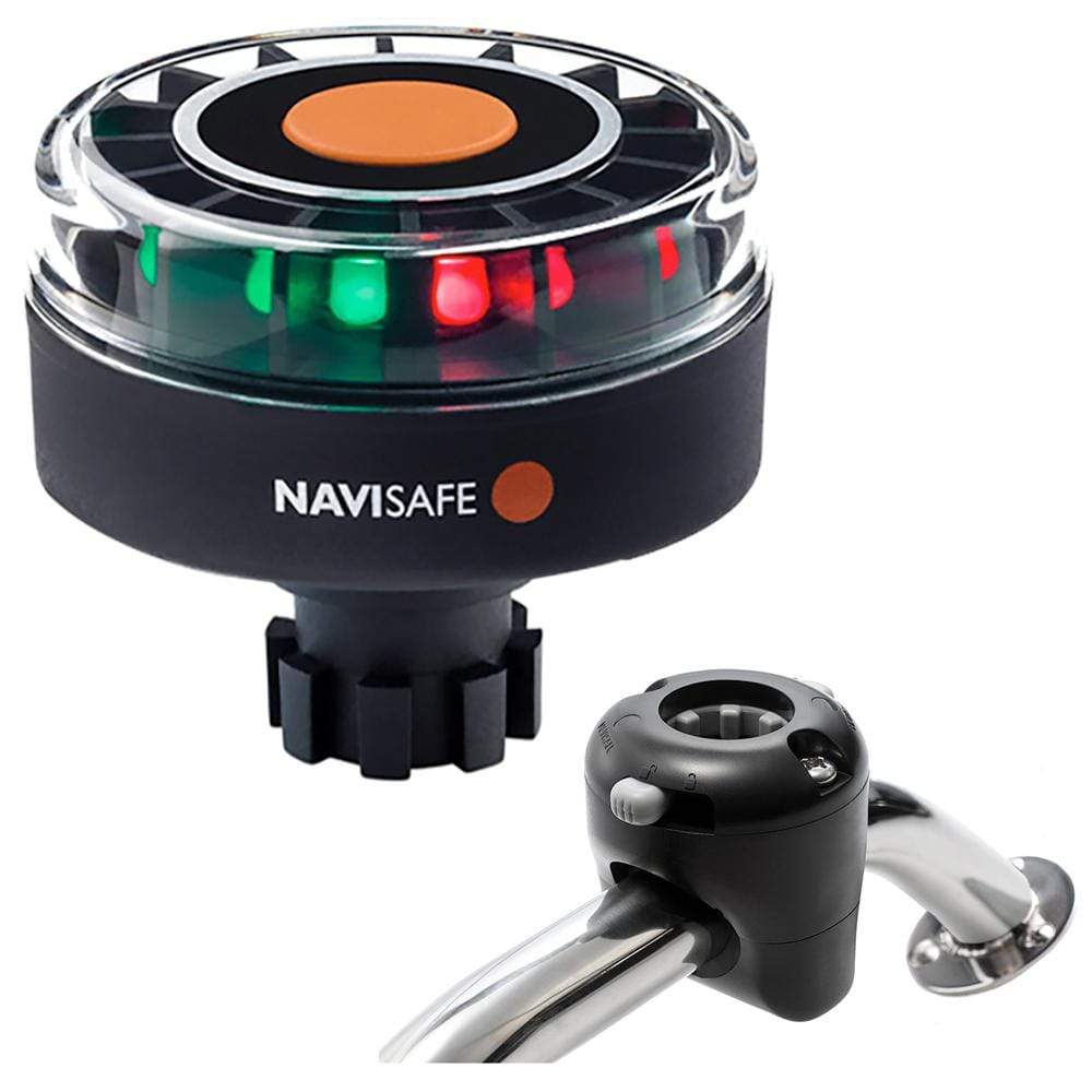 Navisafe Qualifies for Free Shipping Navisafe Navilight Tricolor Kit with Rail Mount Black #342KIT