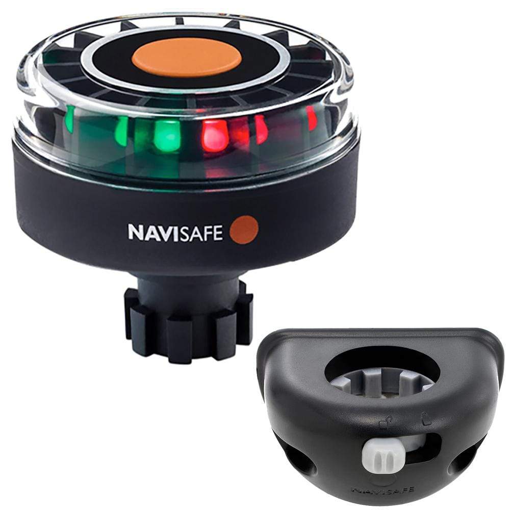 Navisafe Qualifies for Free Shipping Navisafe Navilight Tricolor Kit with Vertical Mount Black #342KIT8