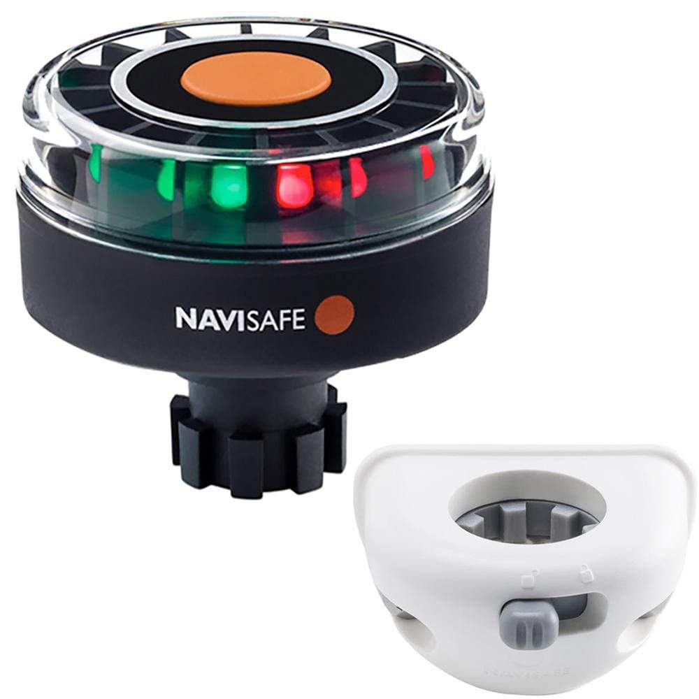Navisafe Qualifies for Free Shipping Navisafe Navilight Tricolor Kit with Vertical Mount White #342KIT6