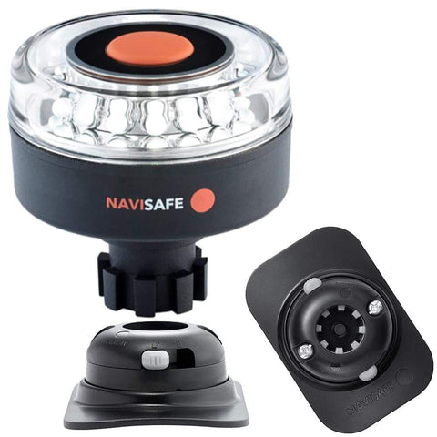 Navisafe Qualifies for Free Shipping Navisafe White Navilight with Black RIB Mount #042KIT2