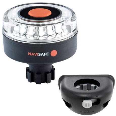 Navisafe Qualifies for Free Shipping Navisafe White Navilight with Black Vertical Mount #042KIT8