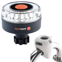 Navisafe Qualifies for Free Shipping Navisafe White Navilight with White Rail Mount #042KIT3