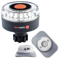 Navisafe Qualifies for Free Shipping Navisafe White Navilight with White RIB Mount #042KIT4