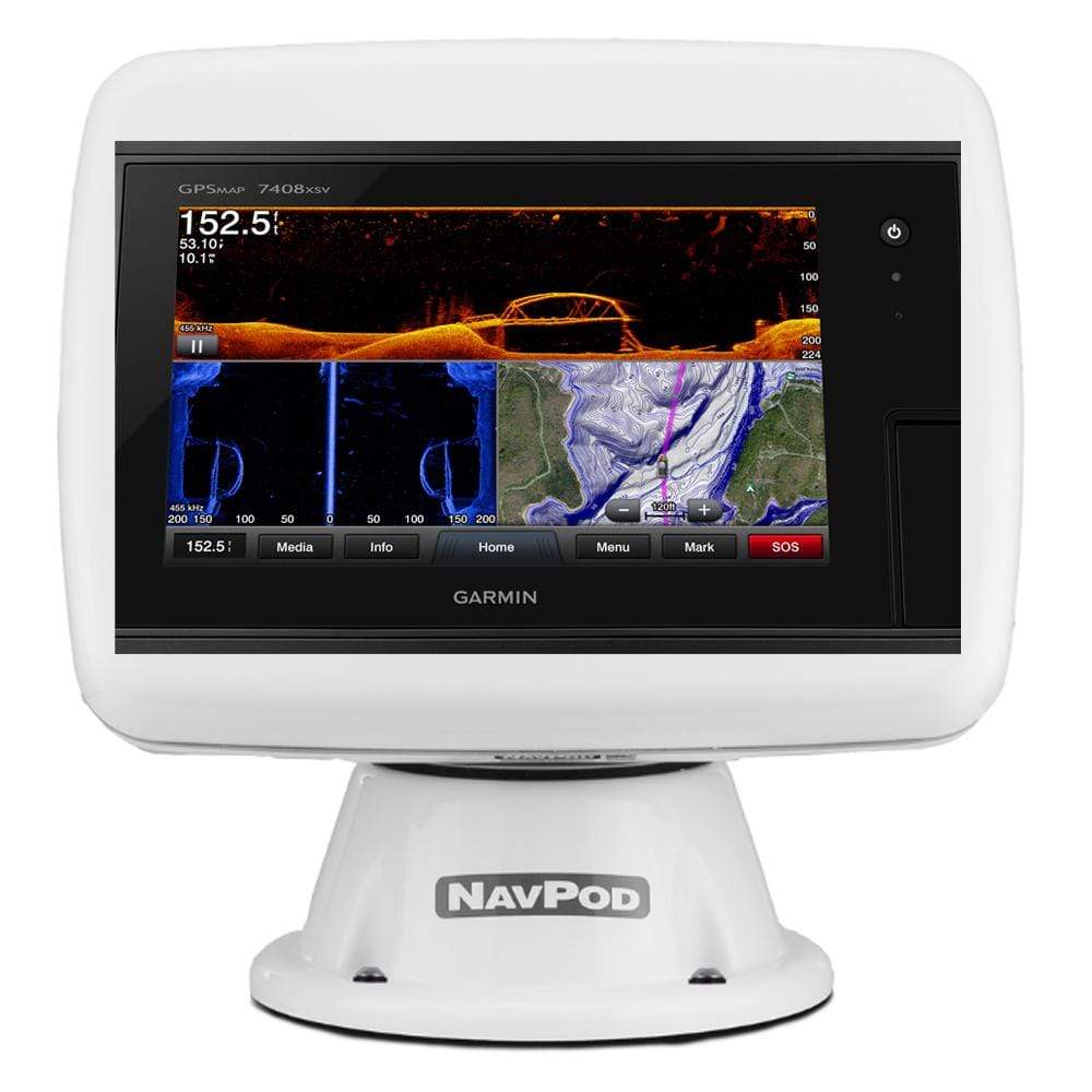 NavPod Qualifies for Free Shipping NavPod PowerPod Pre- Cut for Garmin 7408 7408xsv #PP4800-20