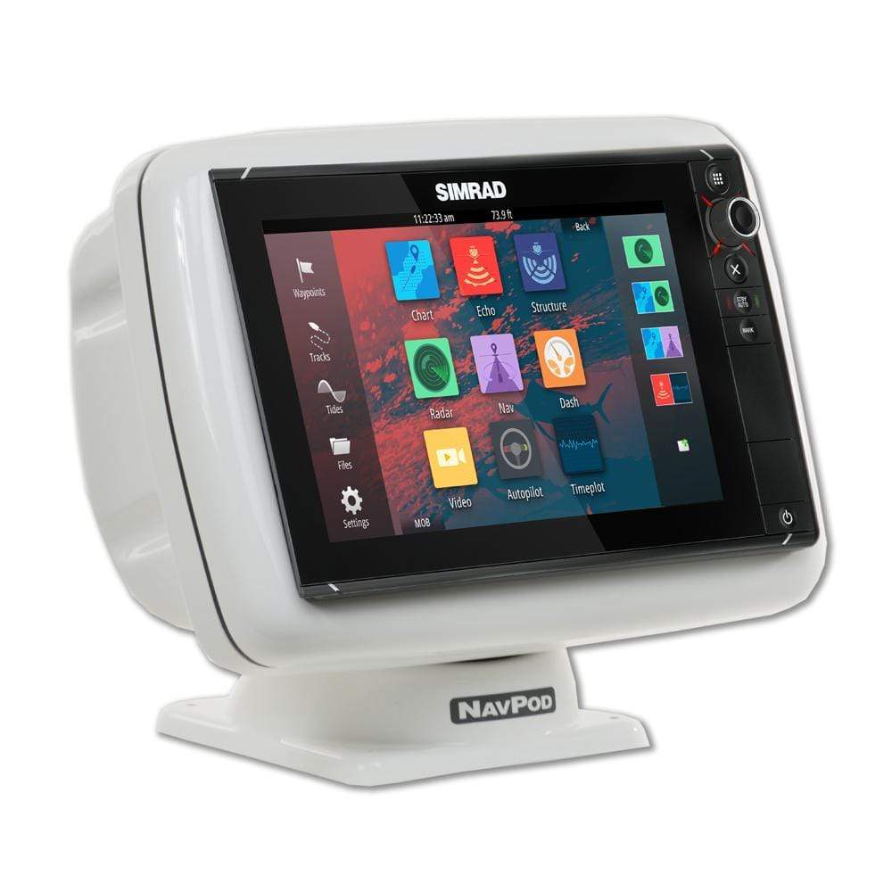 NavPod Qualifies for Free Shipping NavPod PowerPod Pre-Cut for Simrad NSS12 Evo2/B&G #PP5202