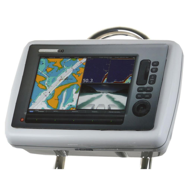 Navpod Not Qualified for Free Shipping NavPod SailPod Precut for Raymarine C120W 9.5" Pedestal Guard #GP1031