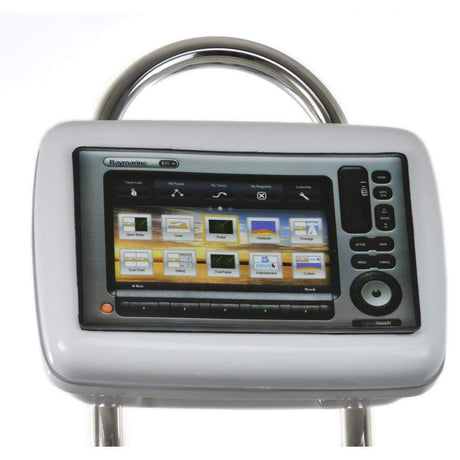 Navpod Not Qualified for Free Shipping NavPod SailPod Precut for Raymarine C90W 9.5" Pedestal Guard #GP1052