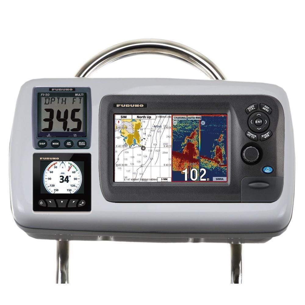 Navpod SystemPod Furuno GP1870/GP1870F 2 Instr 12" W Guard #GP2080-18