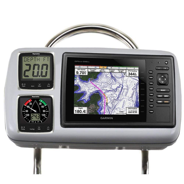 Navpod Qualifies for Free Shipping NavPod SystemPod Garmin 820/820xs/840xs 2 Instr 12" Wide Guard #GP2088