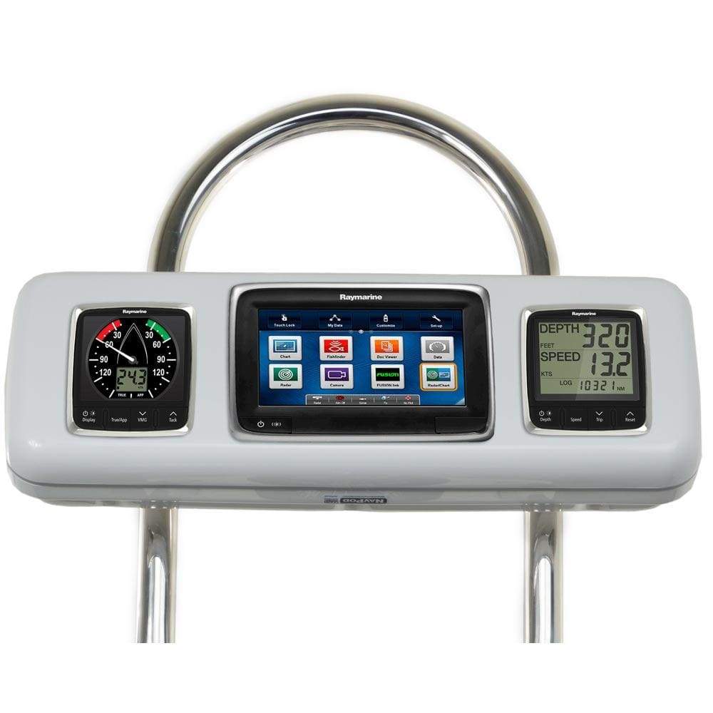 NavPod Qualifies for Free Shipping NavPod SystemPod Pre-Cut for Raymarine A75/A77/A78 and Two #GP2605