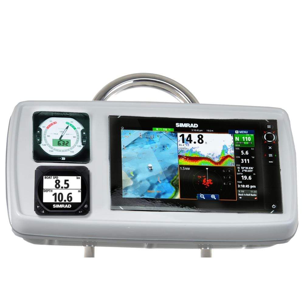 NavPod Qualifies for Free Shipping NavPod SystemPod Pre-Cut for Simrad NSS12 Evo2/B&G Zeus2 #GP1176