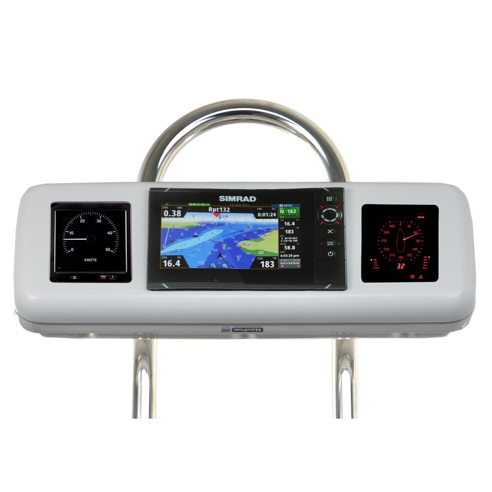NavPod Qualifies for Free Shipping NavPod SystemPod Pre-Cut for Simrad Nss7 Evo2/B&G Zeus2 7 #GP1606