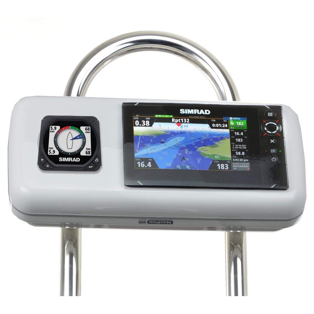 NavPod Qualifies for Free Shipping NavPod SystemPod Pre-Cut for Simrad Nss7 Evo2/B&G Zeus2 #GP1516