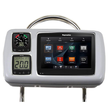 Navpod Qualifies for Free Shipping NavPod SystemPod Raymarine A95-A97-A98 2 Instr 12" W Guard #GP2080-14