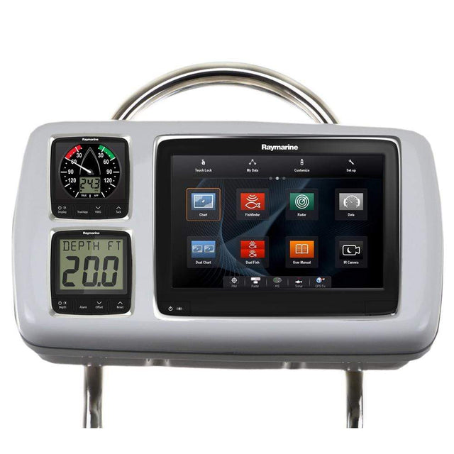 Navpod Qualifies for Free Shipping NavPod SystemPod Raymarine A95-A97-A98 2 Instr 12" W Guard #GP2080-14