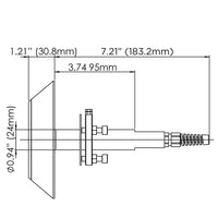 Ocean LED Colours Thru-Hull HD Gen2 Underwater Light #001-500733