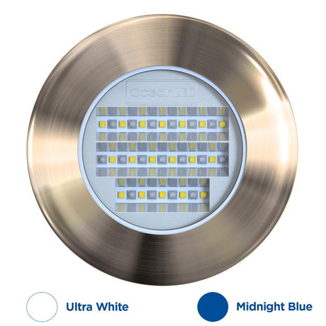 Ocean LED Qualifies for Free Shipping Ocean LED Explore E6 XFM Dual Blue/White Underwater Light #E6009BW