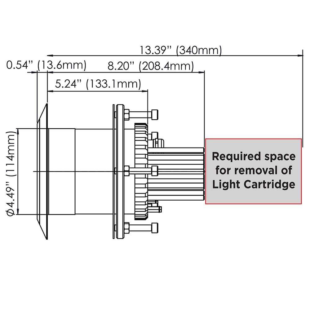 OceanLED Midnight Blue 3010 Xfm HD Gen2 Underwater Light #001-500749