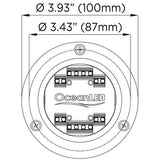 Ocean LED Qualifies for Free Shipping Ocean LED Sport S3124S Blue/White Underwater Light #012103BW