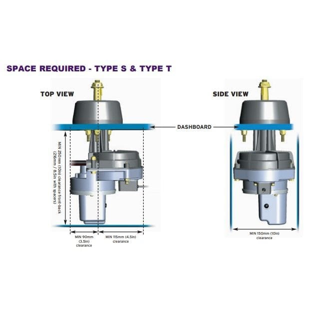 Octopus Autopilot Drives Qualifies for Free Shipping Octopus Type S Straight Shaft Rotary Mechanical Drive #OCTAFMDMSW