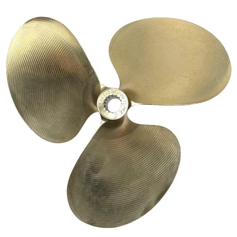 OJ Propellers Qualifies for Free Shipping OJ Propellers 13 x 11 Nibral 3-Blade LH Spline .090 Cup #342