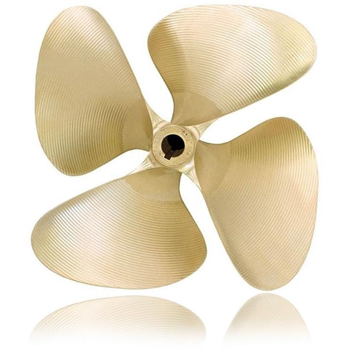 OJ Propellers Qualifies for Free Shipping OJ Propellers 14.75 x 15.75 Nibral 4-Blade LH 1-1/8" Wake #912