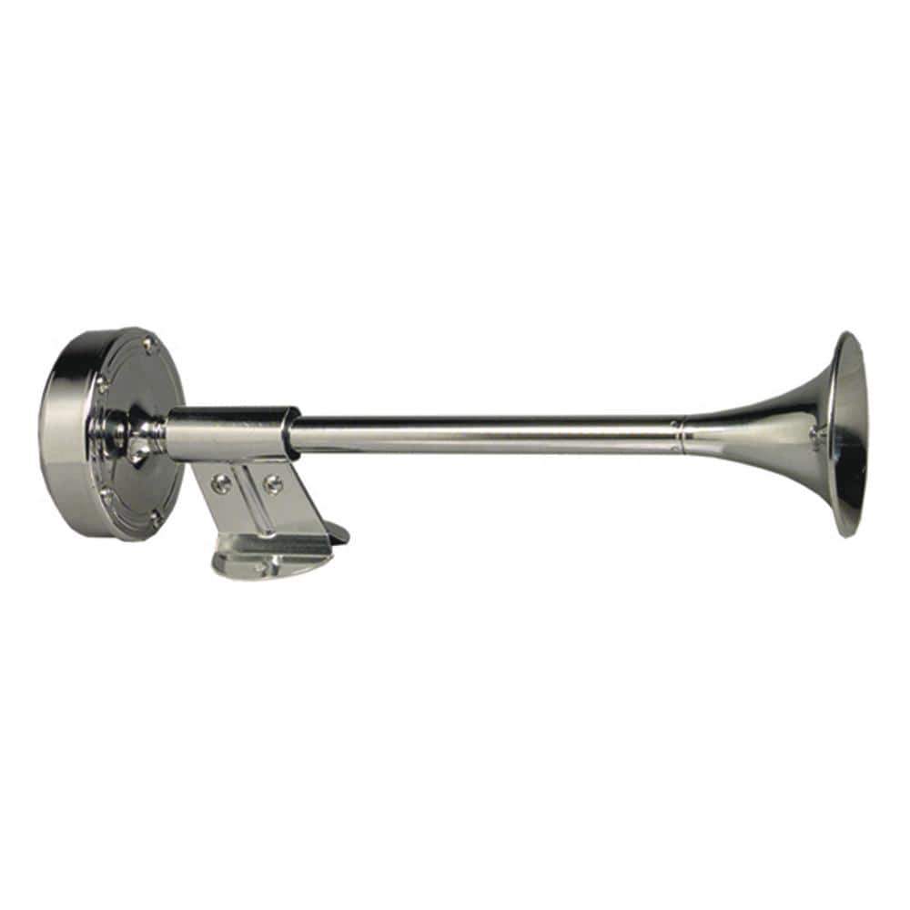 Ongaro Qualifies for Free Shipping Ongaro Deluxe SS Shorty Single Trumpet Horn 12v #10009