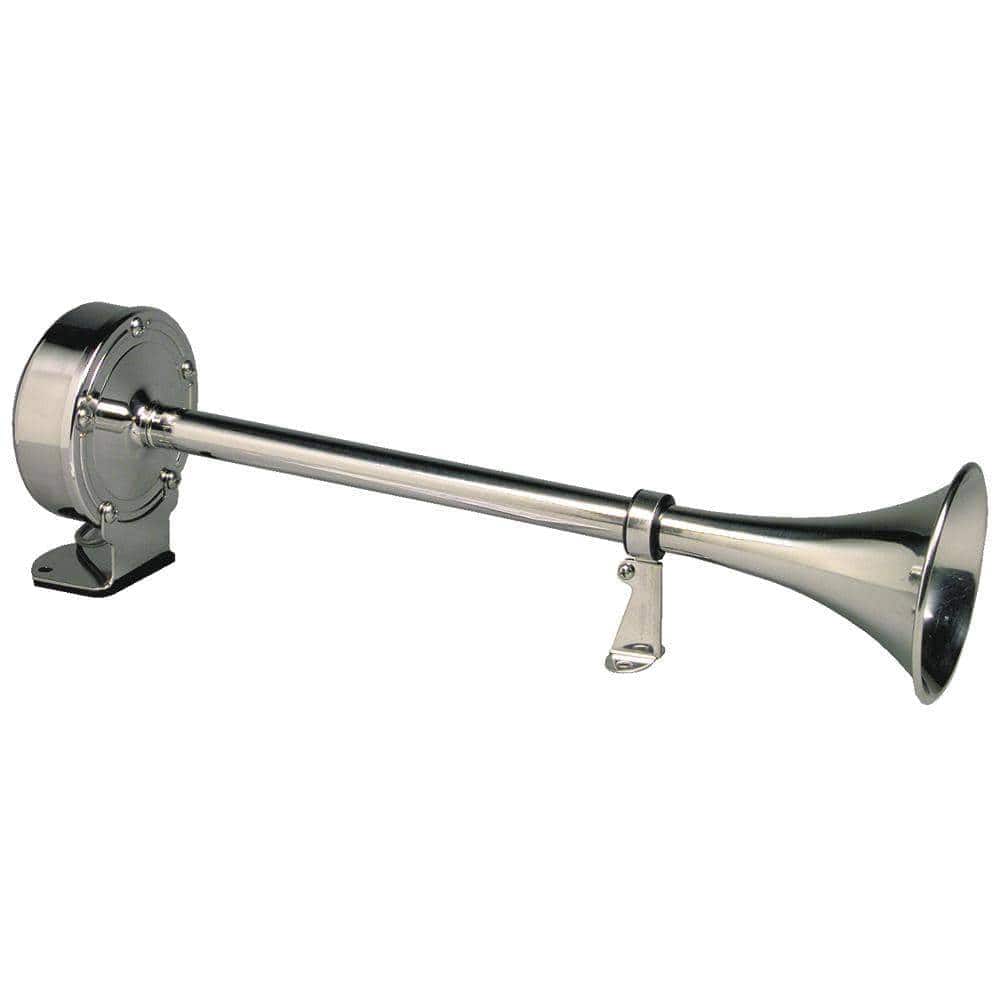 Ongaro Qualifies for Free Shipping Ongaro Deluxe SS Single Trumpet Horn 24v #12427