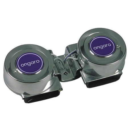 Ongaro Qualifies for Free Shipping Ongaro Mini Compact Twin Horn 12v #10001