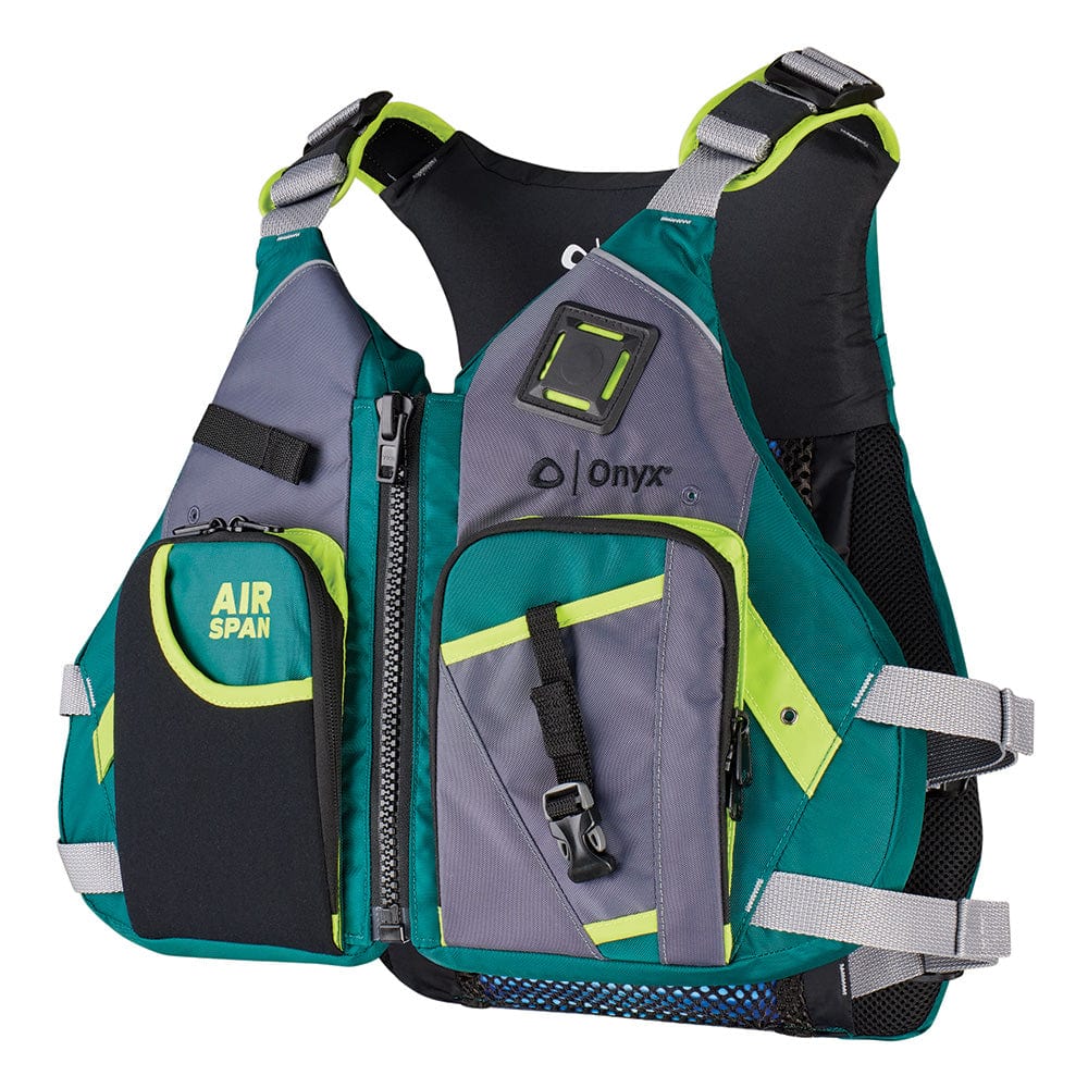 Onyx Outdoor Not Qualified for Free Shipping Onyx Airspan Angler Life Jacket XS/S Green #123200-400-020-23