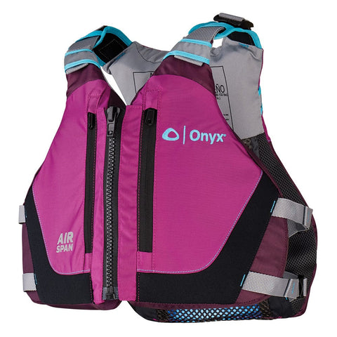 Onyx Outdoor Not Qualified for Free Shipping Onyx Airspan Breeze Life Jacket M/L Purple #123000-600-040-23