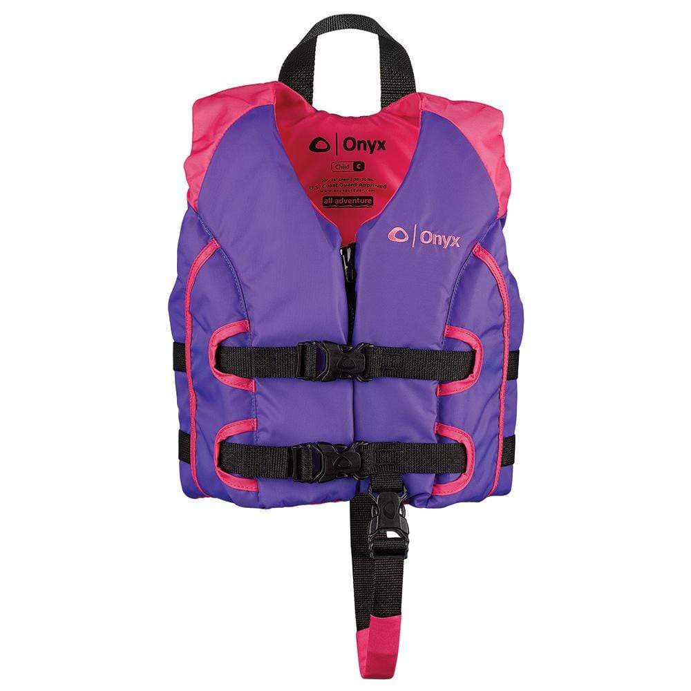 Onyx Outdoor Qualifies for Free Shipping Onyx All Adventure Child Life Jacket Pink #121000-105-001-15