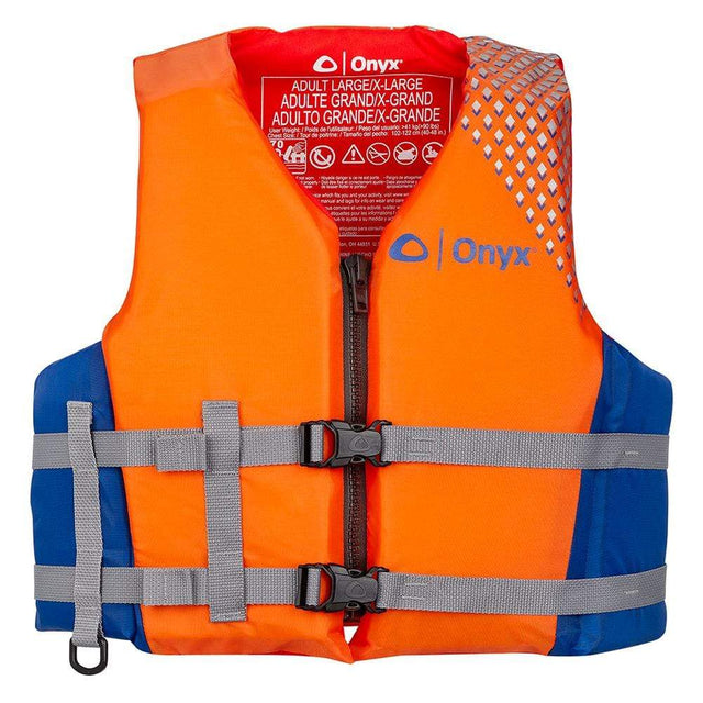 Onyx Outdoor Qualifies for Free Shipping Onyx All Adventure Pepin Life Jacket L/XL #120000-200-050-21