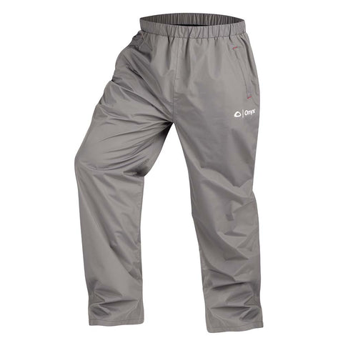Onyx Outdoor Qualifies for Free Shipping Onyx Essentials Rain Pants L Gray #503000-701-040-22